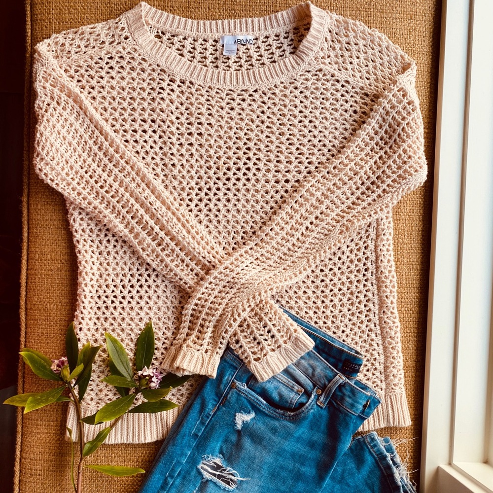 Abound Mesh Sweater